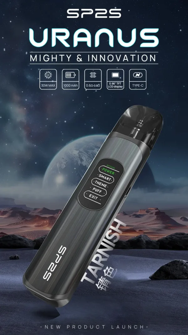 【SP2S天王星】注油主機｜智慧螢幕1000mAh電量｜台灣現貨秒發
