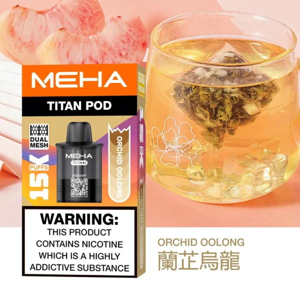 【買3贈主機】【MEHA 魅嗨】TITAN泰坦專用煙彈｜15ml巨量Mesh網芯15000口｜台灣現貨