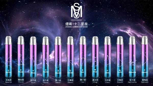 【爅嘶 MSO】通用一代發光星座主機｜超炫鐳雕視覺系小煙｜台灣現貨 秒發