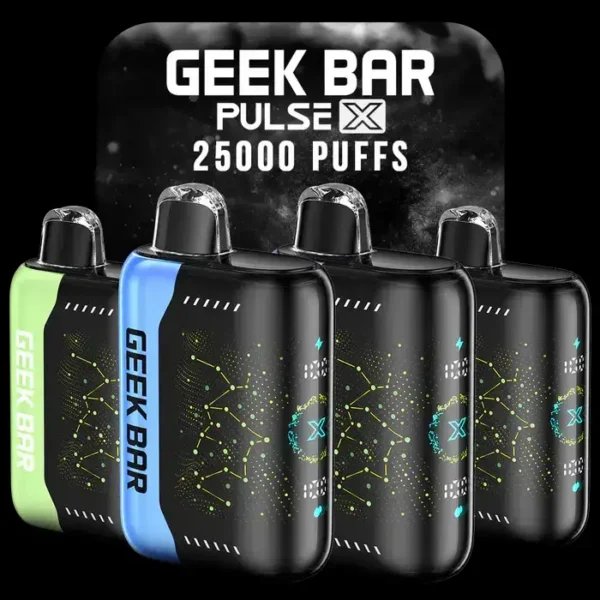 【買5贈1】【GEEK BAR】星空25000口拋棄式｜3D曲面全螢幕視覺炸裂｜台灣現貨秒發