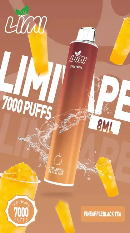 【LIMI】7000口一次性小煙｜3.5%強勁擊喉｜台灣現貨免運