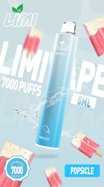 【LIMI】7000口一次性小煙｜3.5%強勁擊喉｜台灣現貨免運