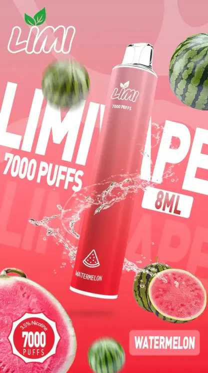 【LIMI】7000口一次性小煙｜3.5%強勁擊喉｜台灣現貨免運