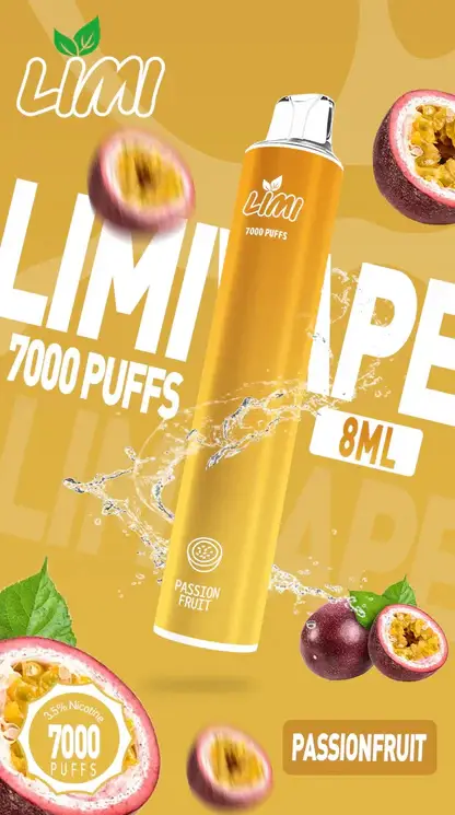 【LIMI】7000口一次性小煙｜3.5%強勁擊喉｜台灣現貨免運