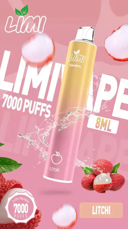 【LIMI】7000口一次性小煙｜3.5%強勁擊喉｜台灣現貨免運