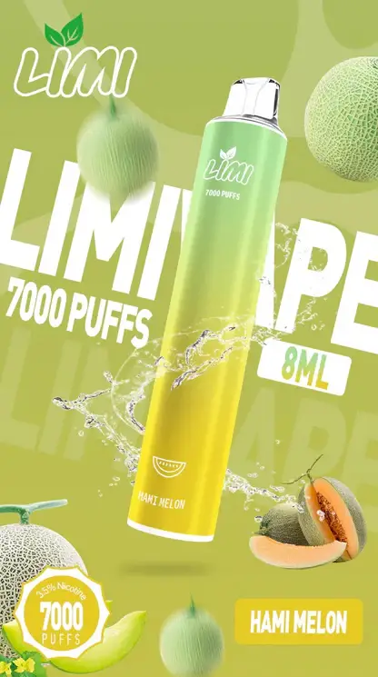 【LIMI】7000口一次性小煙｜3.5%強勁擊喉｜台灣現貨免運