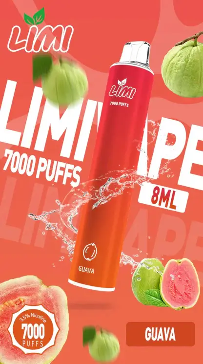 【LIMI】7000口一次性小煙｜3.5%強勁擊喉｜台灣現貨免運