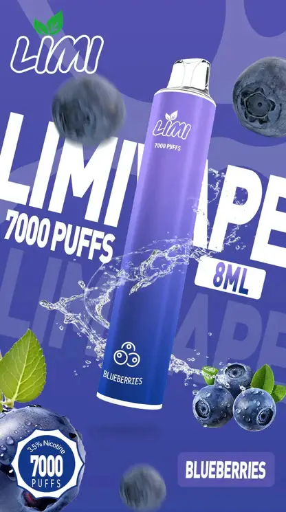 【LIMI】7000口一次性小煙｜3.5%強勁擊喉｜台灣現貨免運