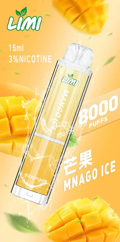 LIMI拋棄式一次性8000口-10.webp 【LIMI】8000口一次性小煙|15ml容量天花板|台灣現貨秒發