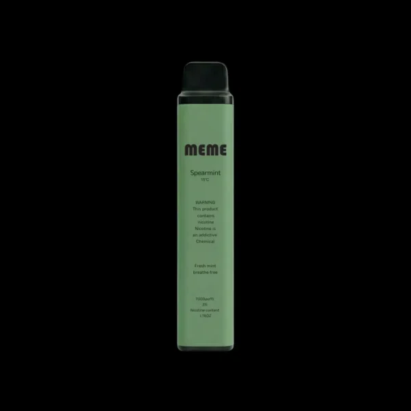 MEME-spearmint.webp 【MEME】韓國熱銷7000口拋棄式|韓系調香細膩絲滑口感|台灣現貨秒發