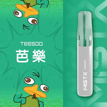 【Mist X鴨嘴獸】6500口一次性小煙｜超萌療癒系外型｜台灣現貨秒發