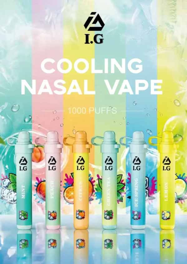 1-5 【I.G 夏威夷鼻通】薄荷鼻吸棒|6款清新香氣 × 隨身便攜設計|台灣現貨秒發
