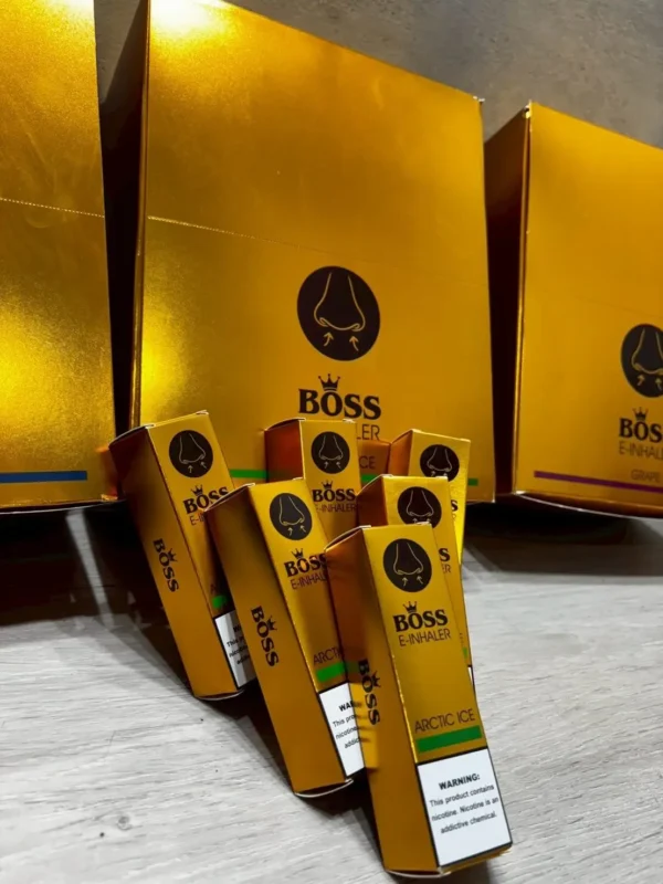 【BOSS 泰國金磚鼻通】1000口霧化鼻吸棒｜清新薄荷 × 隨身便攜設計｜台灣現貨秒發