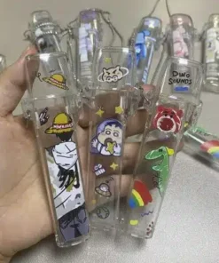 【一代通用主機保護套】透明卡通貼圖外殼｜防刮保護 × 輕巧便攜設計｜台灣現貨秒發