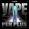 【LANA PEN PLUS】9000口拋棄式電子煙｜15ml巨量儲油 × Mesh網芯霧化｜台灣現貨秒發