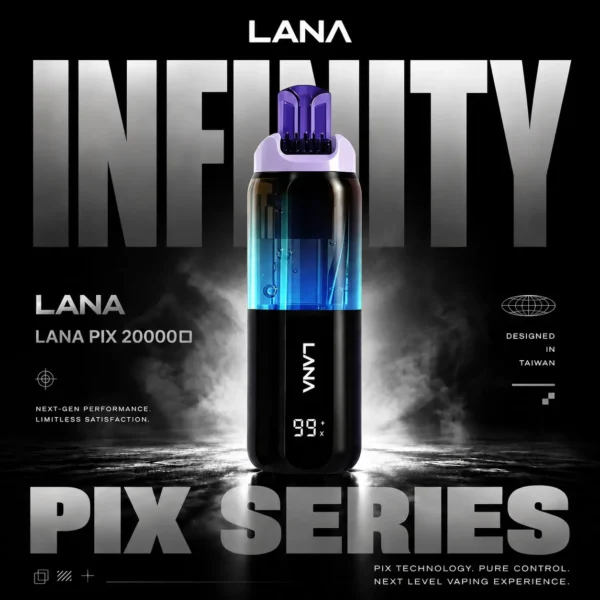 【LANA PIX 閃光彈】20000口拋棄式電子煙｜15ml巨量儲油 × Mesh網芯爆汁口感｜台灣現貨秒發
