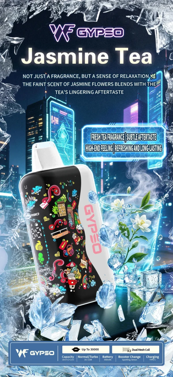 【GYPSO 滿天星】30000口拋棄式電子煙｜18ml巨量油艙 × Dual Mesh雙網芯｜台灣現貨秒發
