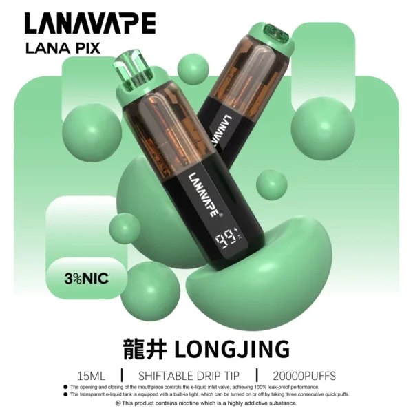 【LANA PIX 閃光彈】20000口拋棄式電子煙｜15ml巨量儲油 × Mesh網芯爆汁口感｜台灣現貨秒發
