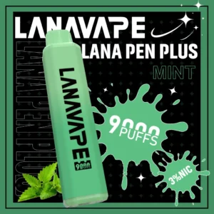 【LANA PEN PLUS】9000口拋棄式電子煙｜15ml巨量儲油 × Mesh網芯霧化｜台灣現貨秒發
