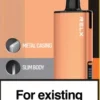 RELX悅刻x-box-16000口拋棄式電子煙-橙色主機 【RELX 悅刻 X-BOX】16000口換彈式拋棄式電子煙套裝|Mesh網狀芯 × 雙段功率調節|台灣現貨秒發