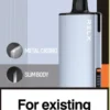 RELX悅刻x-box-16000口拋棄式電子煙-藍銀主機 【RELX 悅刻 X-BOX】16000口換彈式拋棄式電子煙套裝|Mesh網狀芯 × 雙段功率調節|台灣現貨秒發
