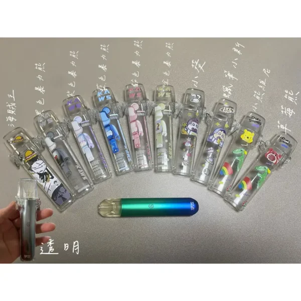 【一代通用主機保護套】透明卡通貼圖外殼｜防刮保護 × 輕巧便攜設計｜台灣現貨秒發
